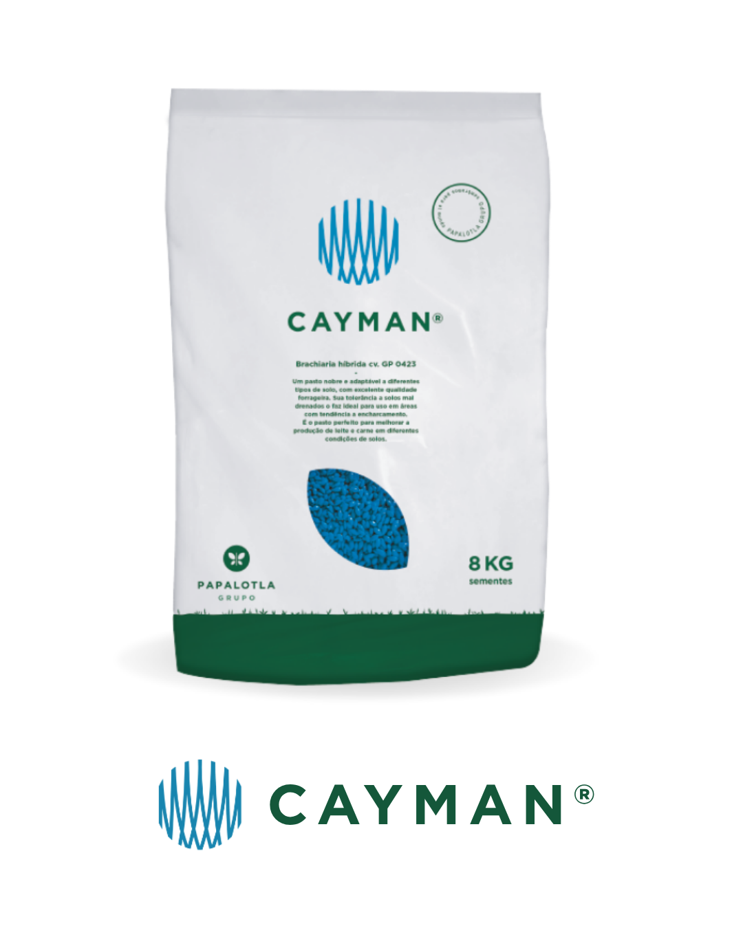 Cayman Sacaria e Logo