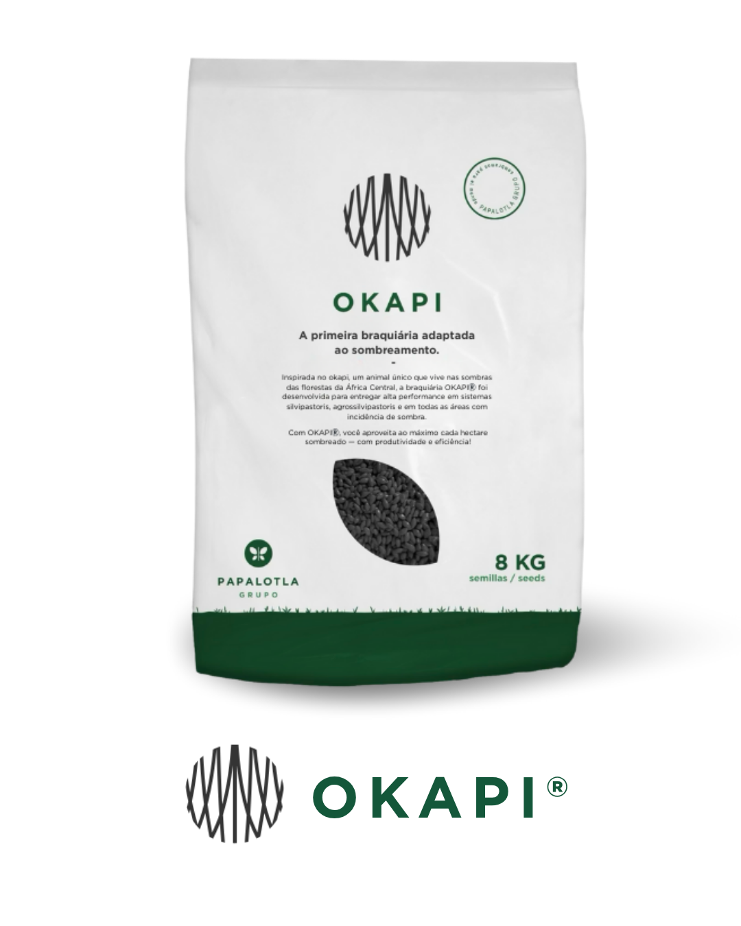 Okapi Sacaria e Logo